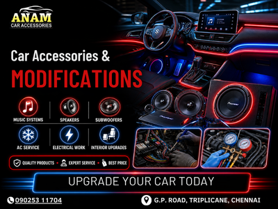 Anam Car Accessories Workshop